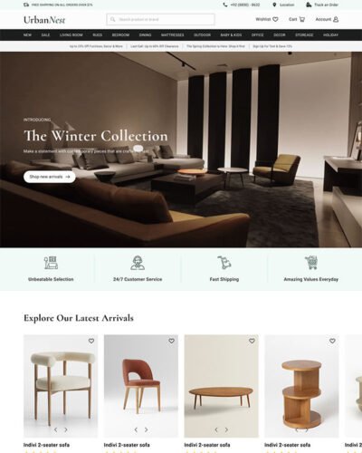 Furniture – Online Store