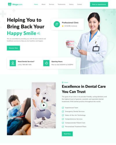 Dental Pro – Dentist Website