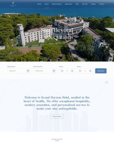 FiveStar – Hotel Website